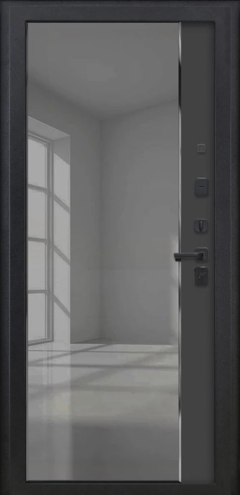 Входная дверь ДвериПРО Аура ФЛЗ-618 Черный кварц DPRO227982 внутренняя сторона