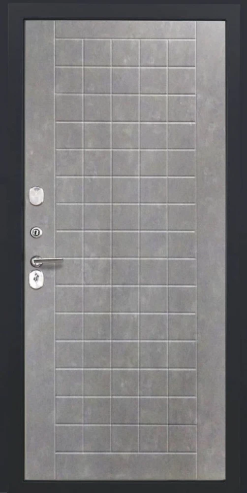 Входная дверь ДвериПРО Л-43 ФЛ-256 (10мм, Бетон пепельный) DPRO225847 внутренняя сторона